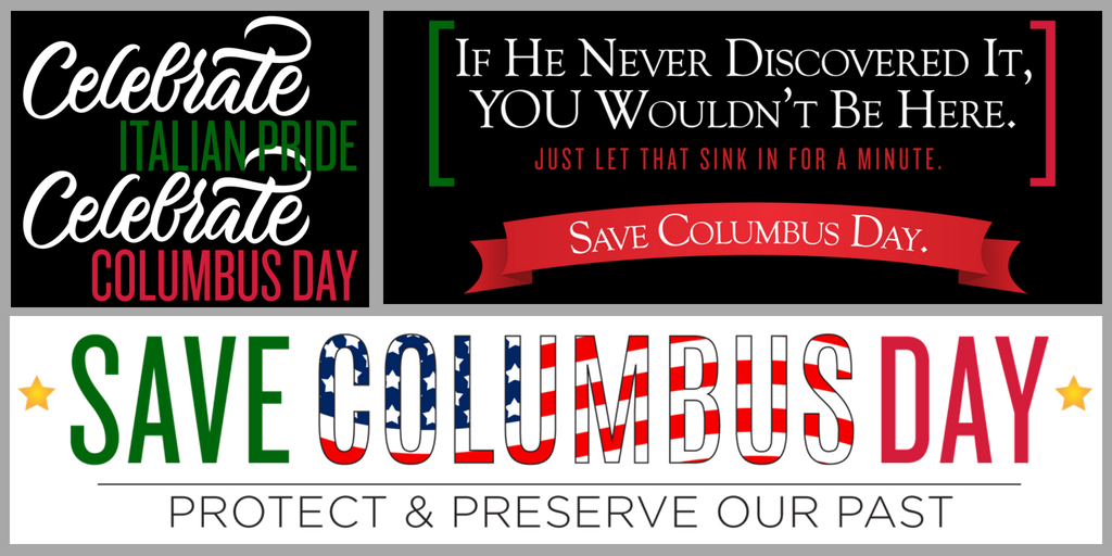 Save Columbus Day Order Sons and Daughters of Italy in America