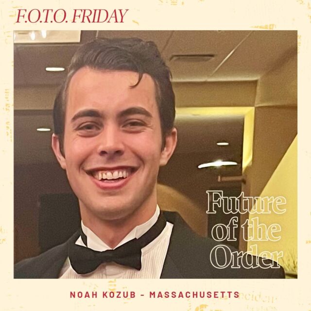Noah Kozub is from Wilbraham, MA and is a member of the St. Padre Pio Lodge #3013. Both his paternal and maternal great-grandmothers were from Italian immigrant families. Growing up, family tradition was incredibly important to him. Noah graduated from Providence College and currently lives in Boston, MA, working in biotechnology. In his free time, Noah enjoys spending time with friends, all things outdoors, and cooking.

What being Italian means to me?:
For me, being of Italian descent means embodying the 'old world' traditions that have truly enriched my life. To be Italian-American is to recognize and strive to emulate the intellectual, religious, and family traditions brought here to America from our Italian ancestors. Harnessing these traditions is done in many ways, from sharing a meal with family to honoring our relatives by passing on their values and wisdom to future generations.